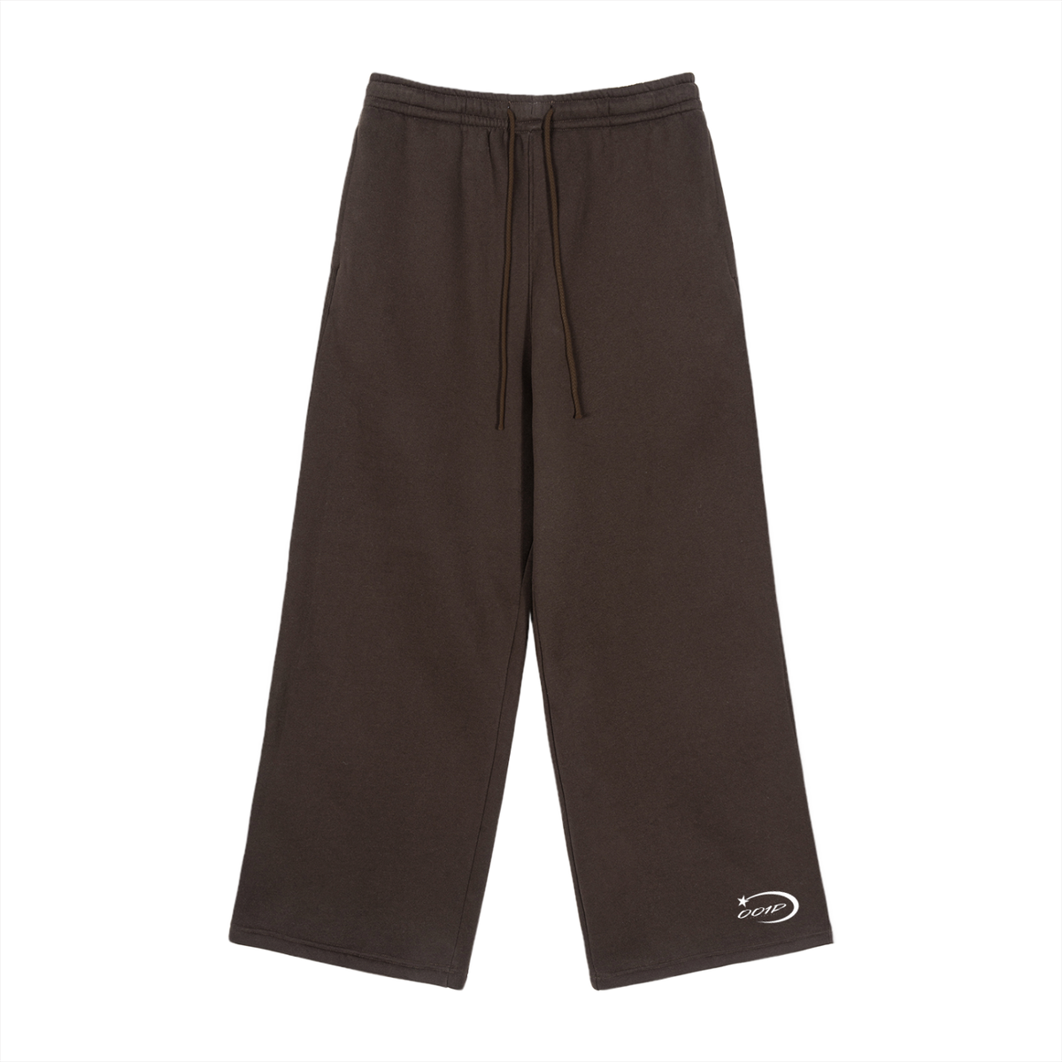 Papacitos Brown Fleece Straight-Leg Sweatpants 001P