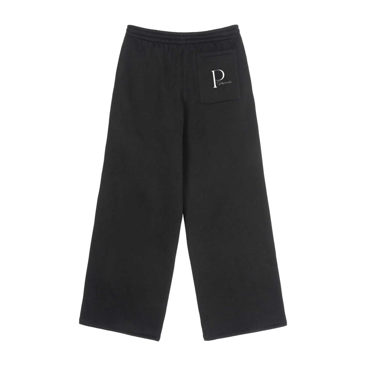 Papacitos Black Fleece Straight-Leg Sweatpants 001P