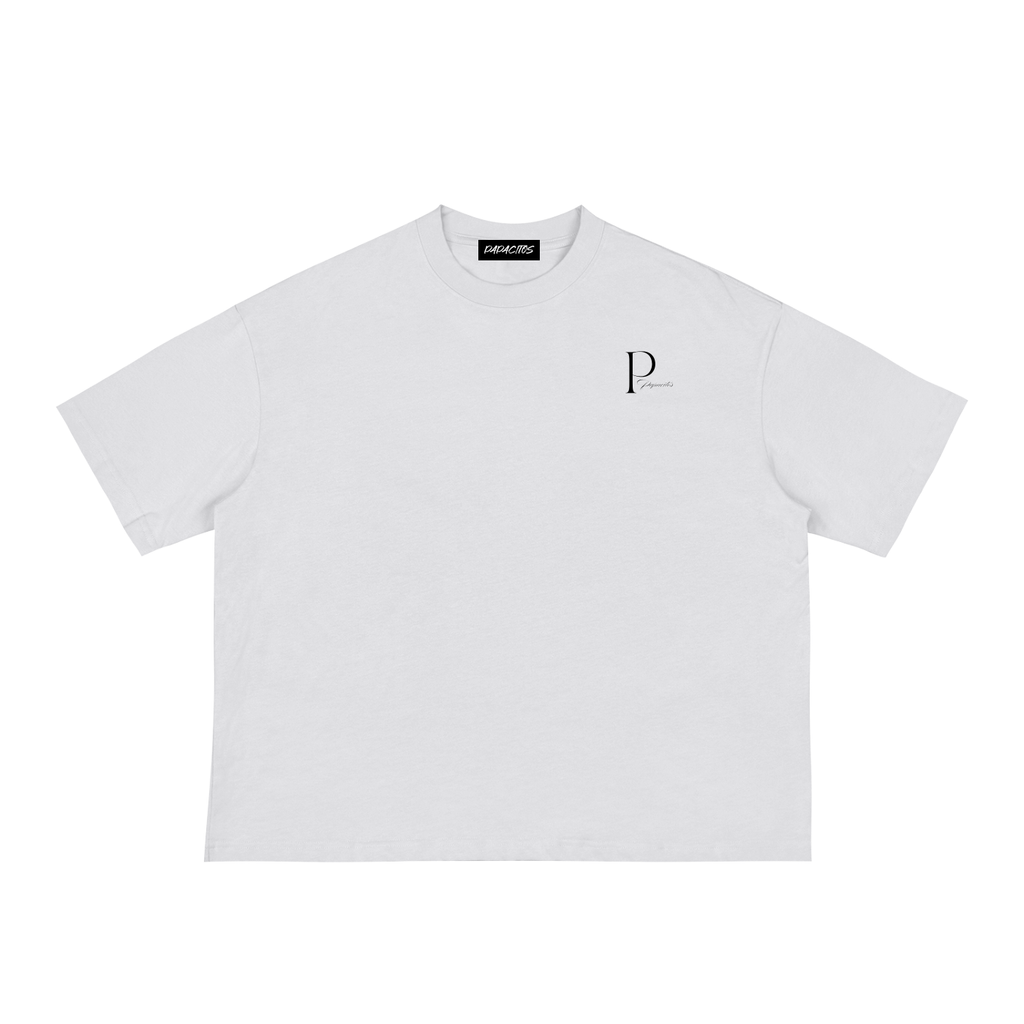 Papacitos Classic White Loose Boxy Tee 002P