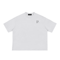 Papacitos Classic White Loose Boxy Tee 002P