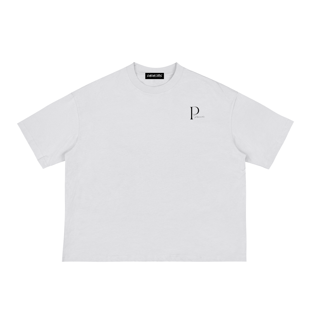 Papacitos Classic White Loose Boxy Tee 002P