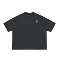 Papacitos Classic Black Loose Boxy Tee 002P
