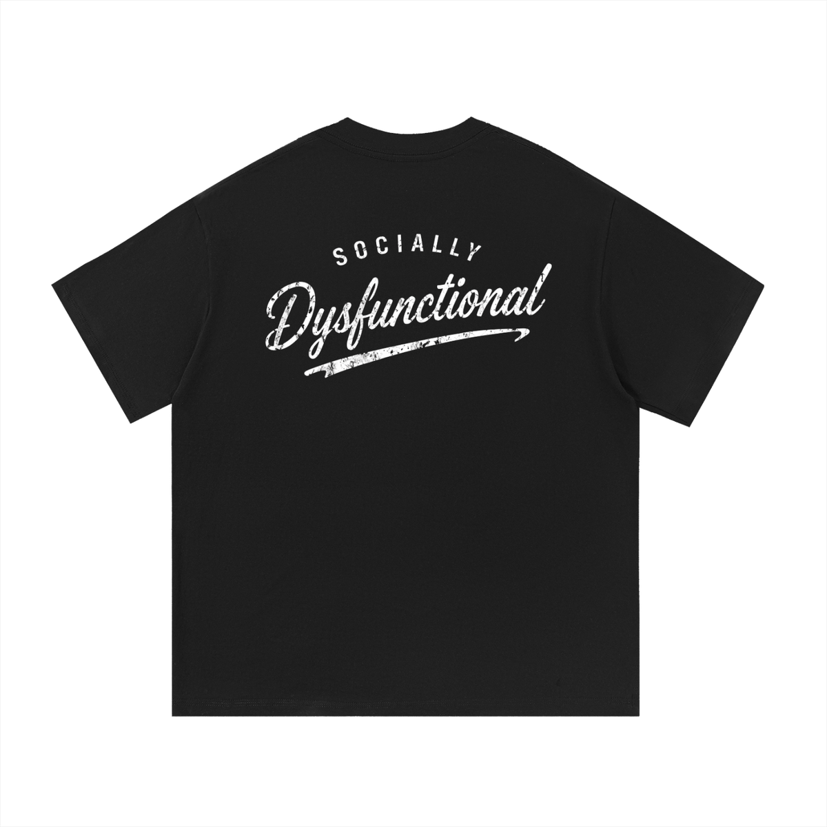Papacitos Black Essential Cotton T-Shirt 003P