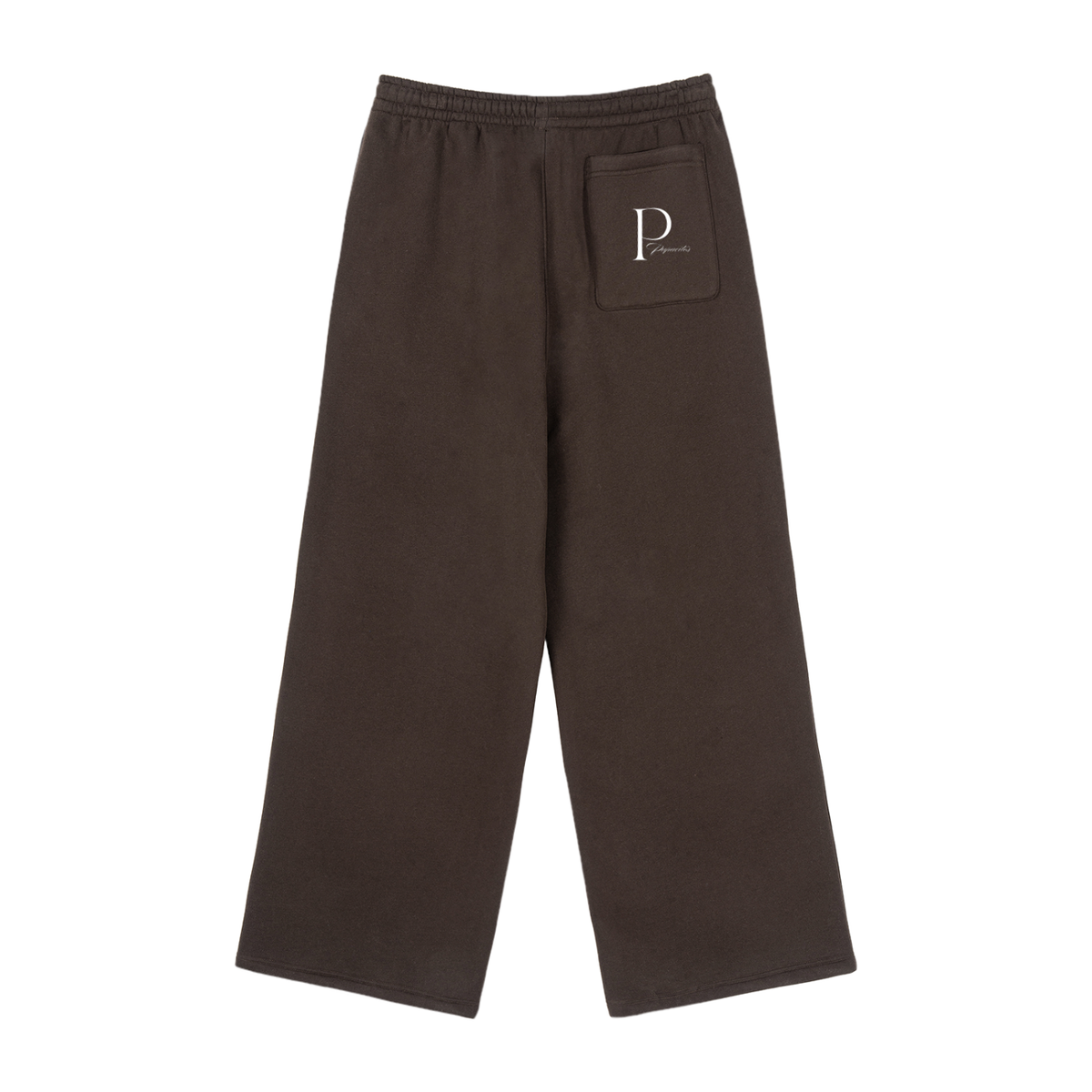Papacitos Brown Fleece Straight-Leg Sweatpants 001P