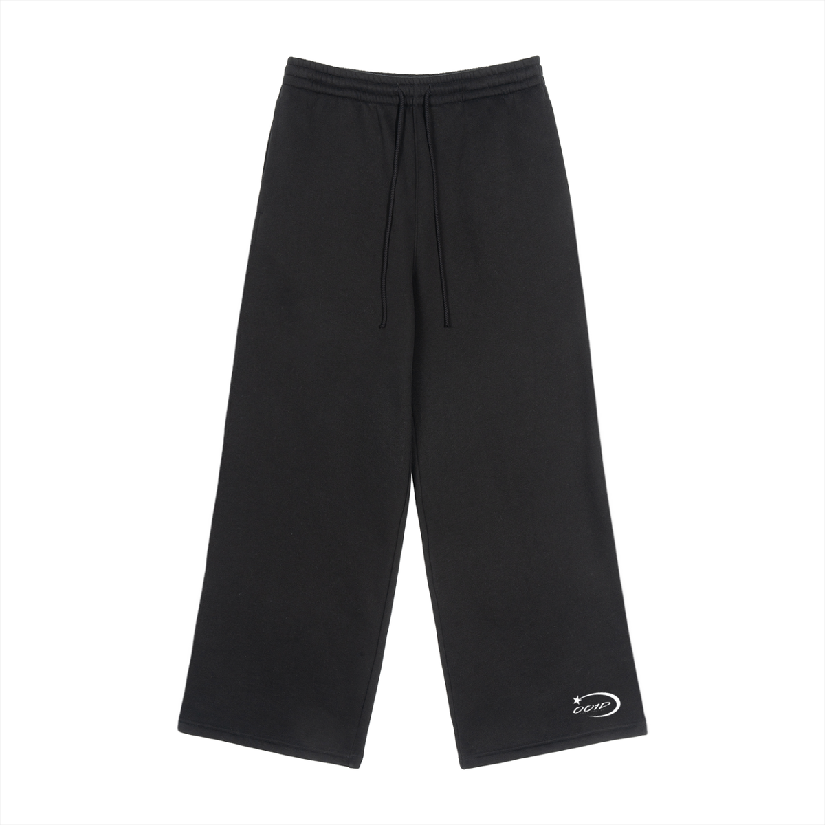 Papacitos Black Fleece Straight-Leg Sweatpants 001P