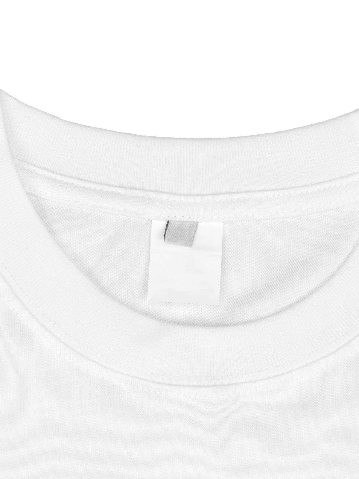 Papacitos Classic White Loose Boxy Tee 002P