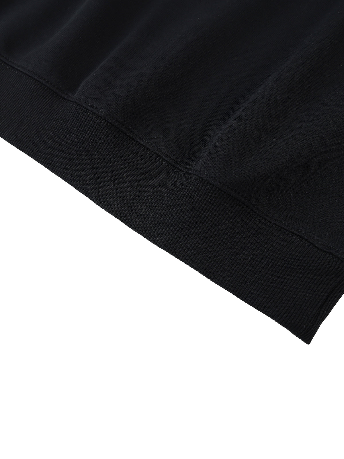 Papacitos Black Crewneck Sweatshirt 003P