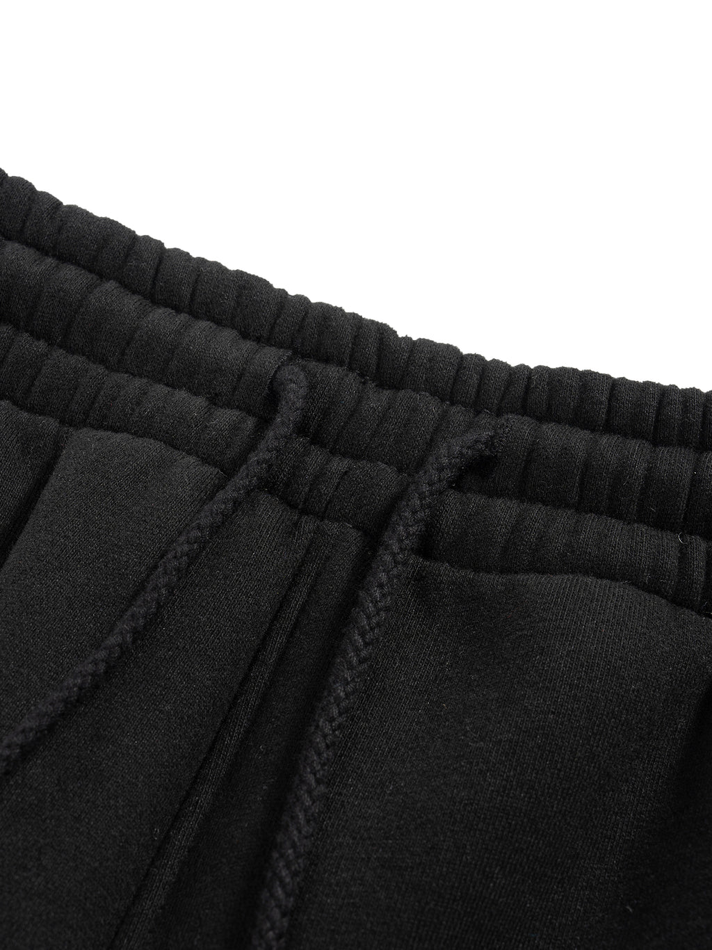 Papacitos Black Fleece Straight-Leg Sweatpants 001P