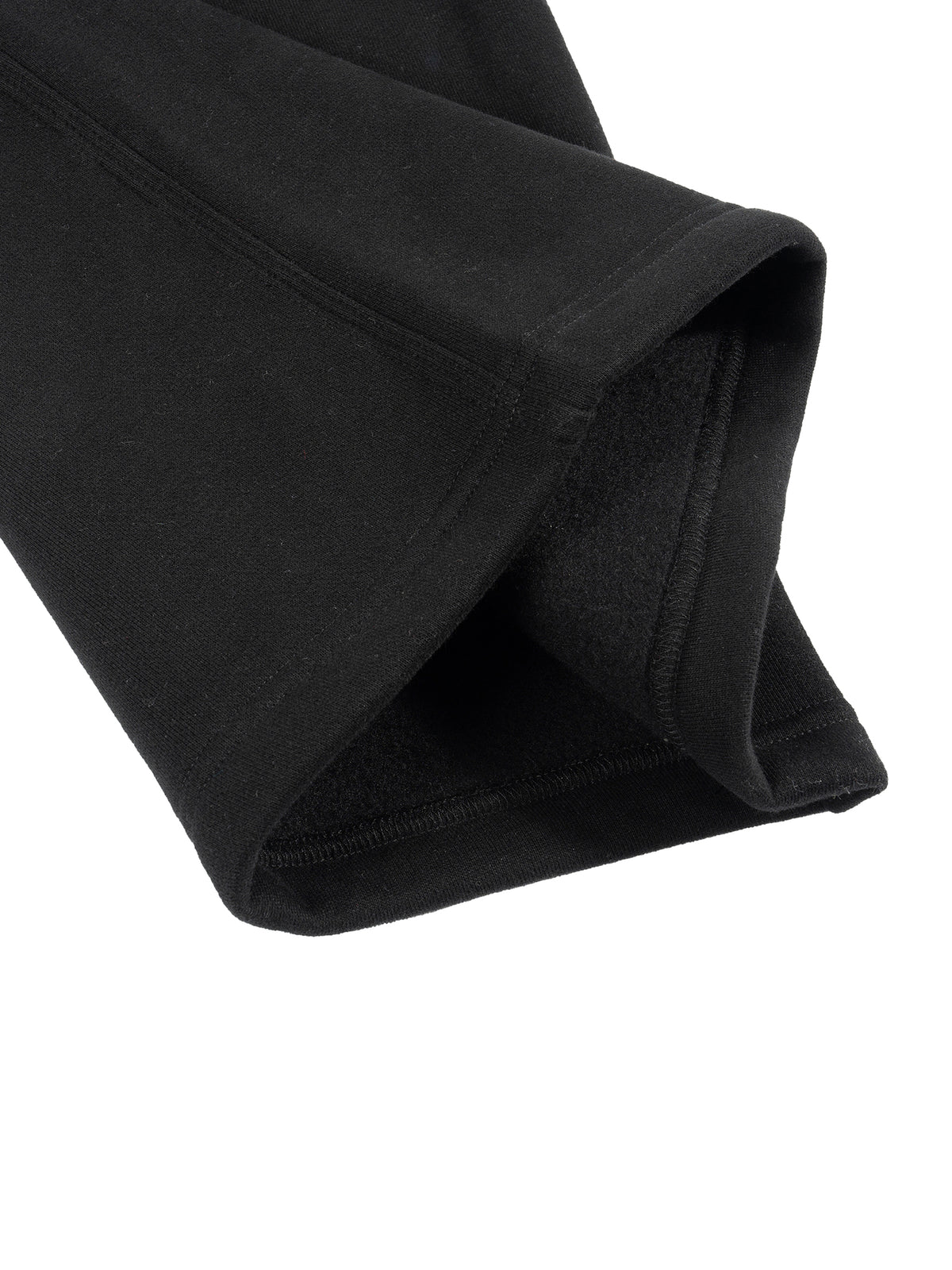 Papacitos Black Fleece Straight-Leg Sweatpants 001P