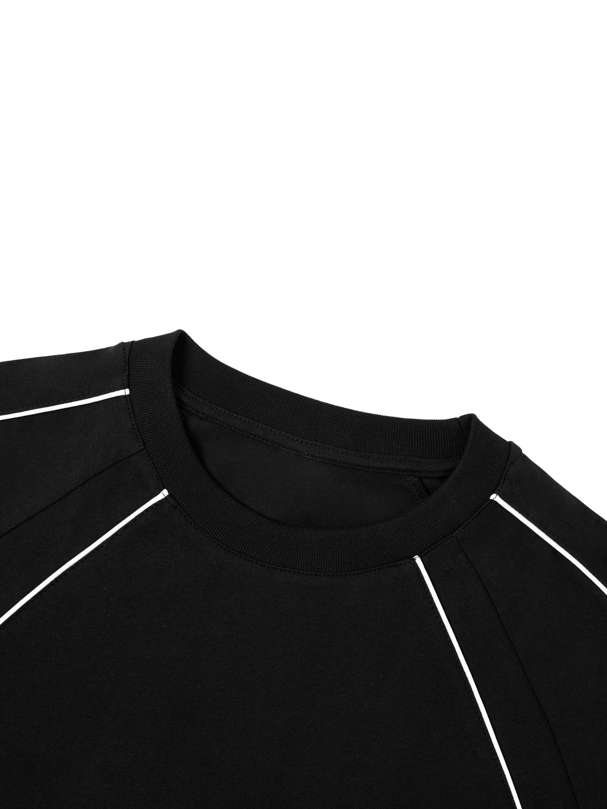 Papacitos Raglan Black T-Shirt 001P