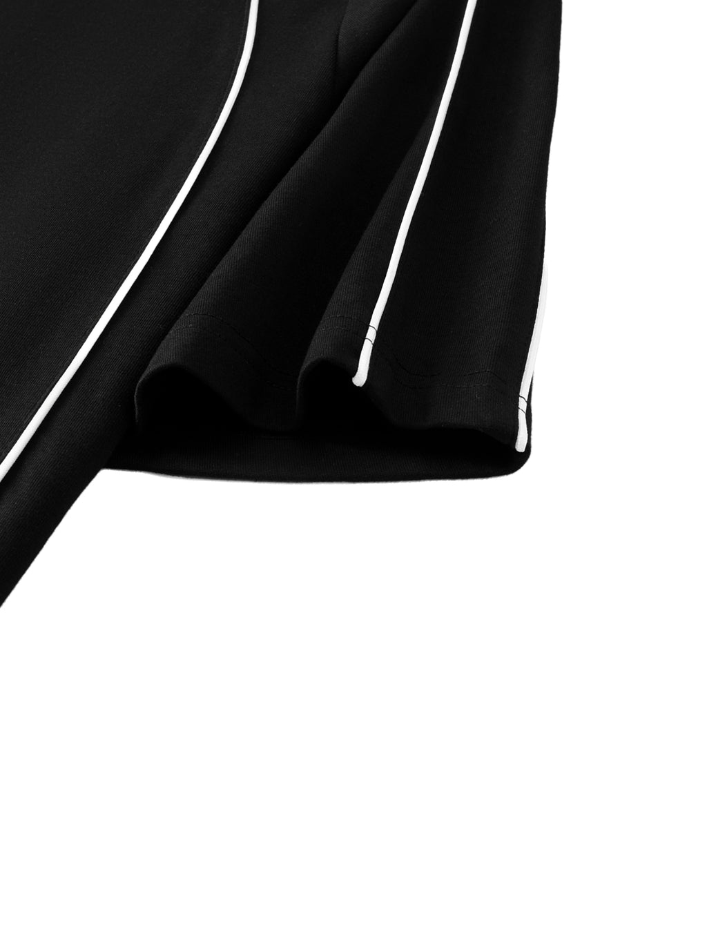 Papacitos Raglan Black T-Shirt 001P