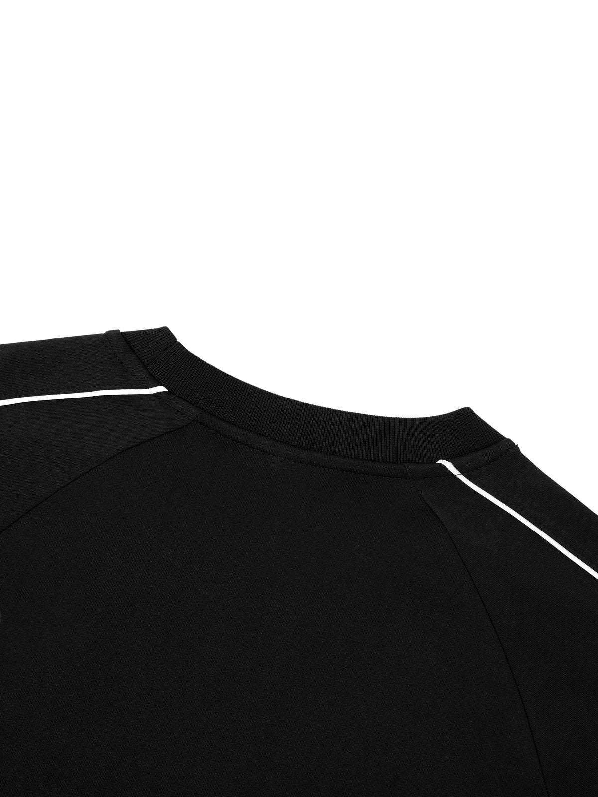 Papacitos Raglan Black T-Shirt 001P