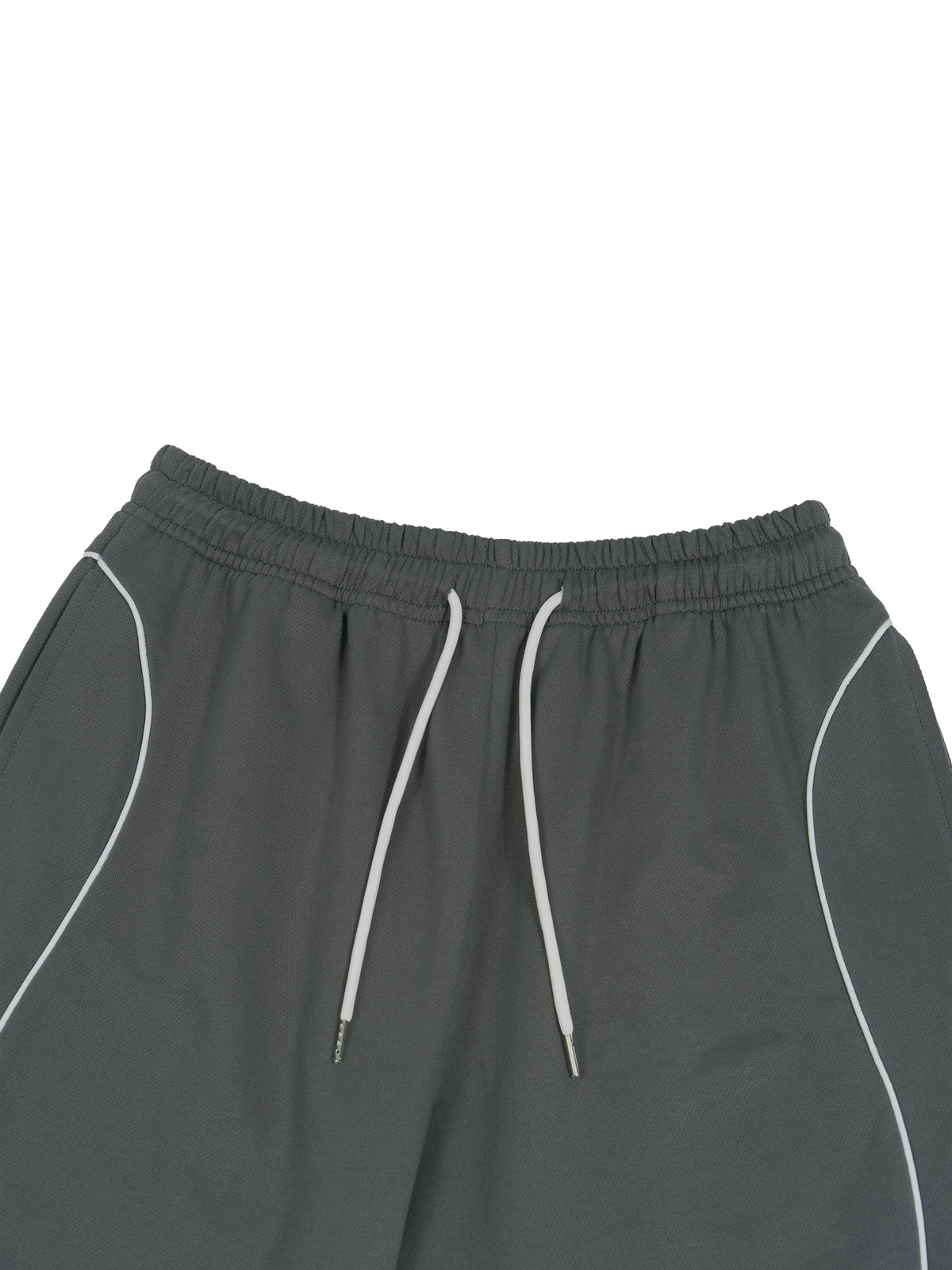 Papacitos Black Piping Drawstring Shorts 001P